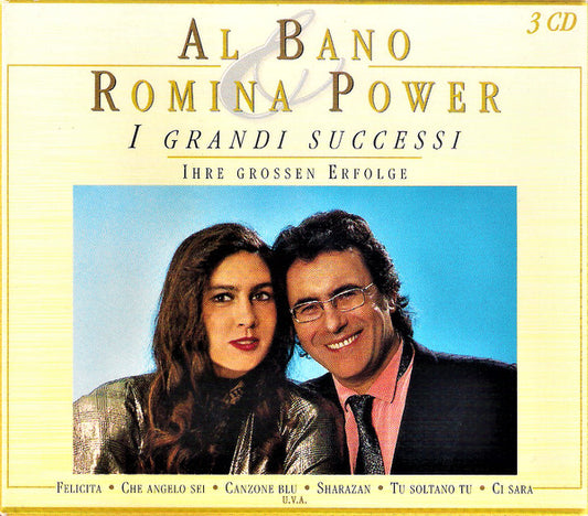Al Bano & Romina Power – I Grandi Successi - Ihre Grossen Erfolge, 	 3 x CD, Box Set