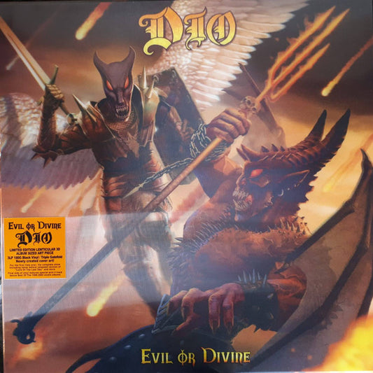 Dio– Evil Or Divine, 3 x LP, Triple gatefold, Limited Edition, Lenticular 3D