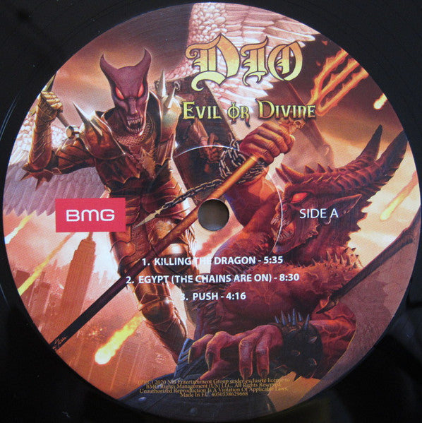 Dio– Evil Or Divine, 3 x LP, Triple gatefold, Limited Edition, Lenticular 3D