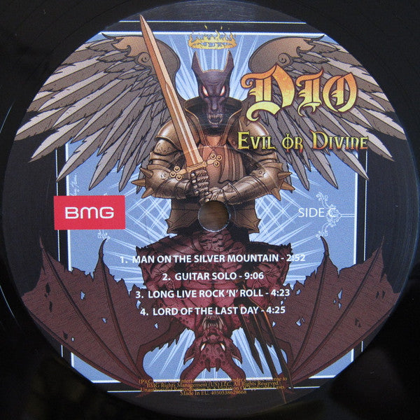 Dio– Evil Or Divine, 3 x LP, Triple gatefold, Limited Edition, Lenticular 3D