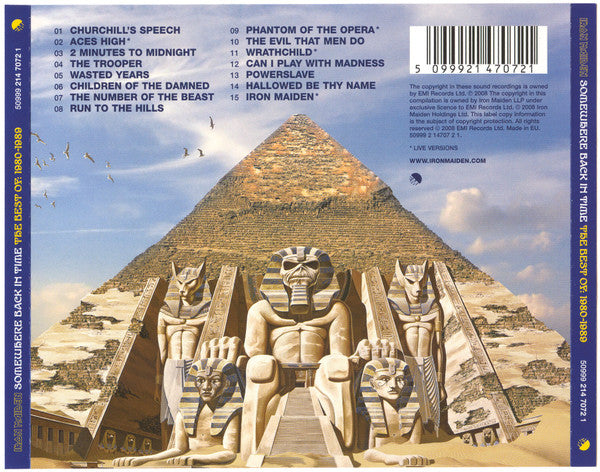 Iron Maiden – Somewhere Back In Time (The Best Of: 1980-1989)