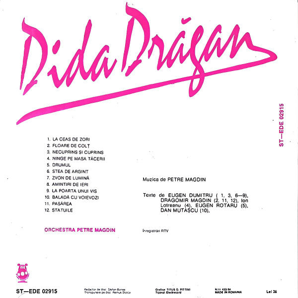 Dida Drăgan ‎– Dida Drăgan