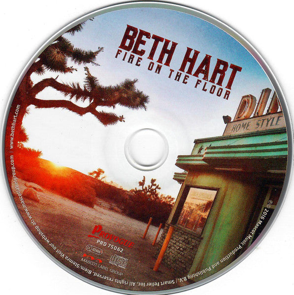 Beth Hart – Fire On The Floor  ,  Digipack , CD
