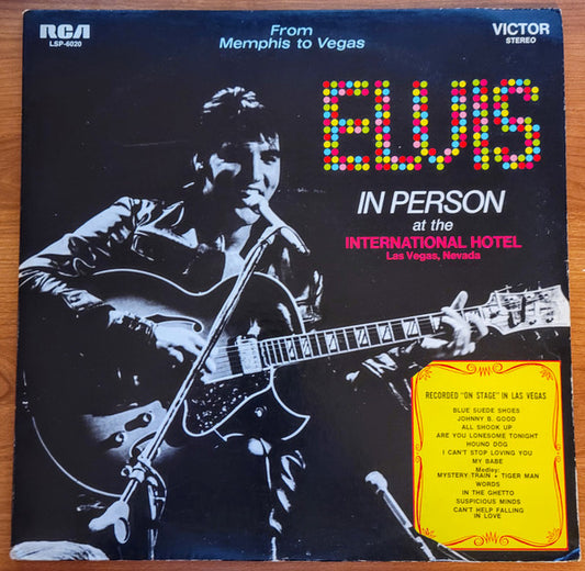 Elvis Presley – From Memphis To Vegas / From Vegas To Memphis, 2xLP, Gatefold