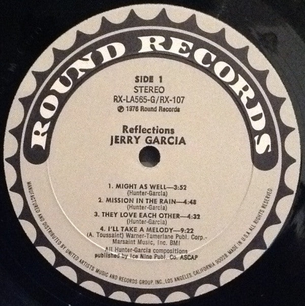 Jerry Garcia ‎– Reflections