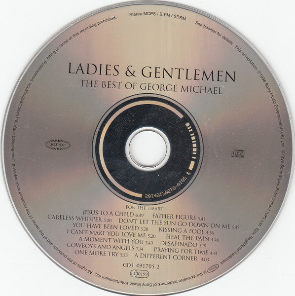George Michael – Ladies & Gentlemen (The Best Of George Michael)   , 2CD