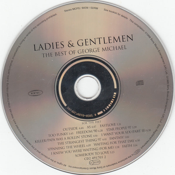 George Michael – Ladies & Gentlemen (The Best Of George Michael)   , 2CD