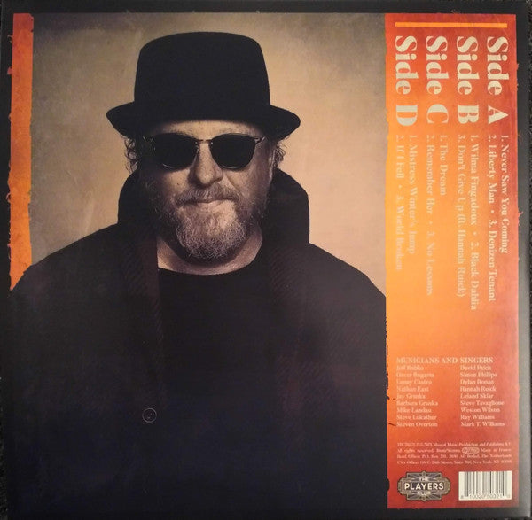 Joseph Williams – Denizen Tenant   , EX TOTO , 2 LP , Gatefold , 180 gr , orange vinyl