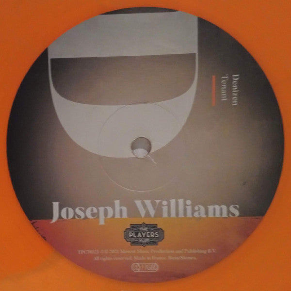 Joseph Williams – Denizen Tenant   , EX TOTO , 2 LP , Gatefold , 180 gr , orange vinyl