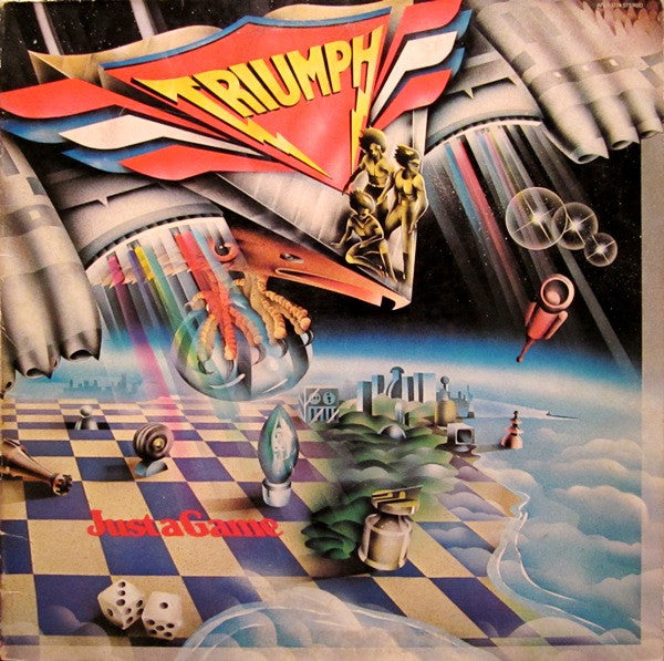 Triumph  – Just A Game   ,  Gatefold