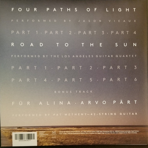 Pat Metheny – Road To The Sun, 2xLP, Gatefold