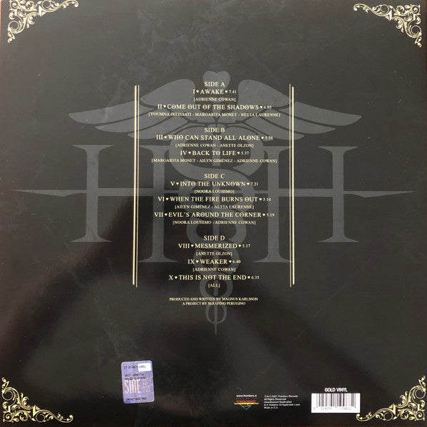 Heart Healer – The Metal Opera By Magnus Karlsson, 2xLP, Gatefold, Gold Vinyl