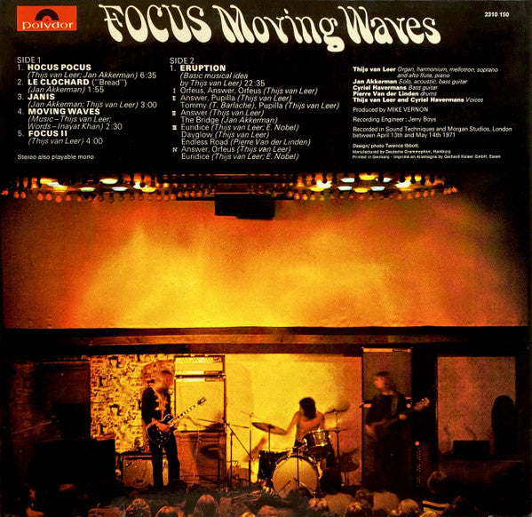 Focus – Moving Waves