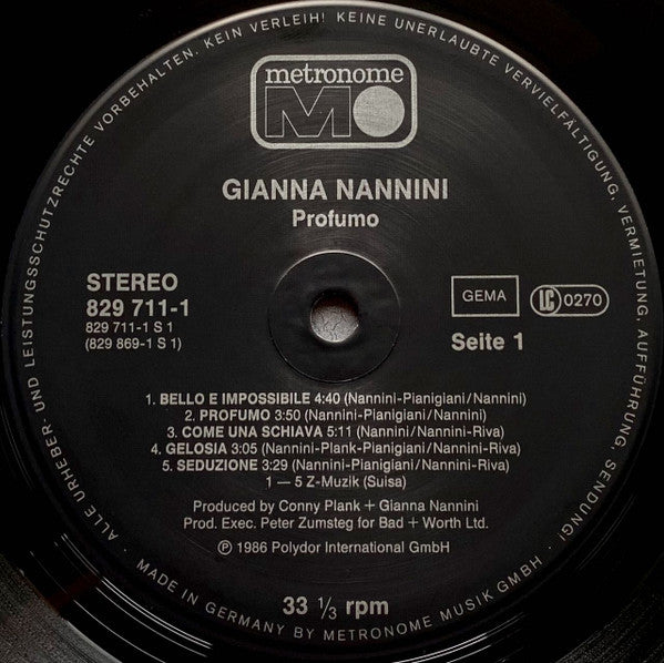 Gianna Nannini – Profumo