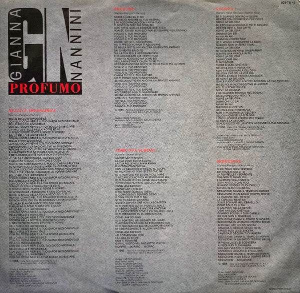 Gianna Nannini – Profumo