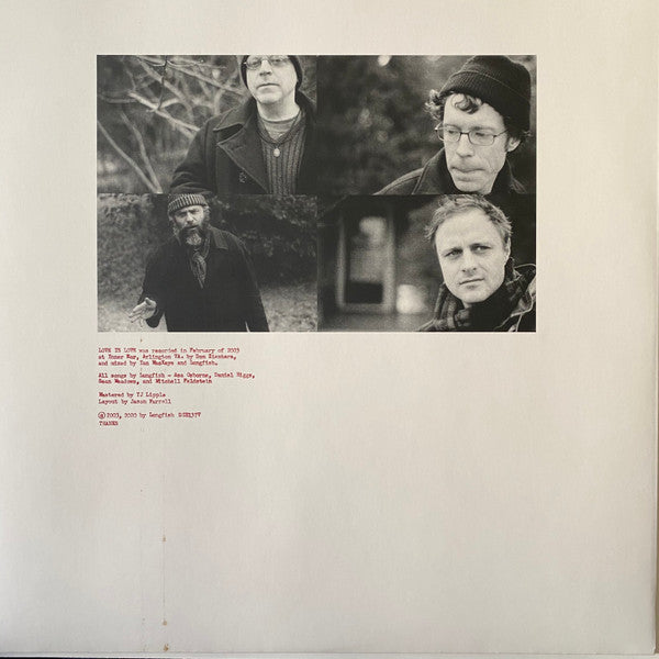 Lungfish – Love Is Love , red vinyl