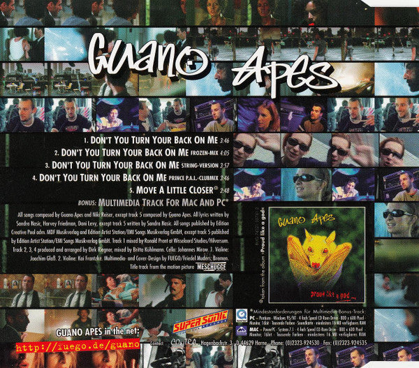 Guano Apes – Don't You Turn Your Back On Me