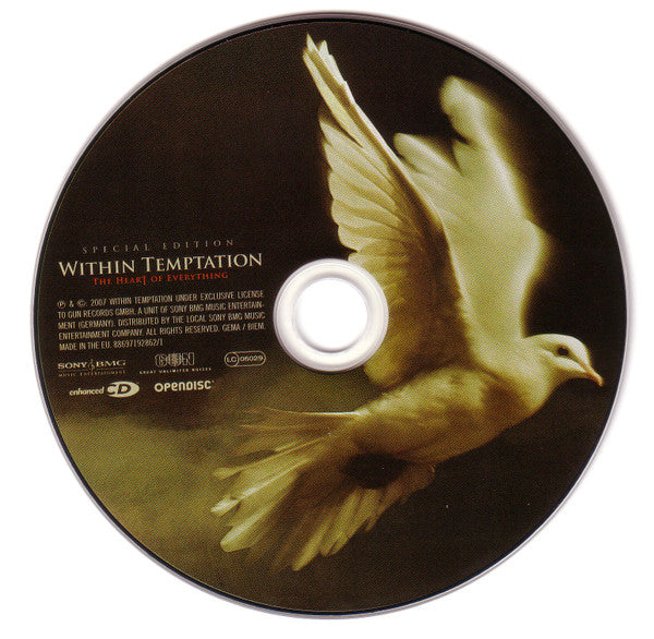 Within Temptation – The Heart Of Everything  ,  CD + DVD , Special Edition
