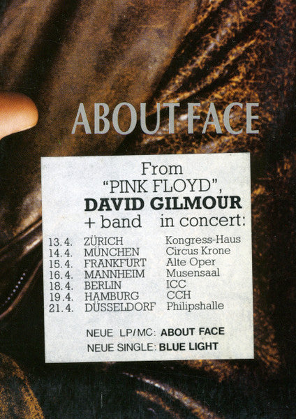 David Gilmour – About Face