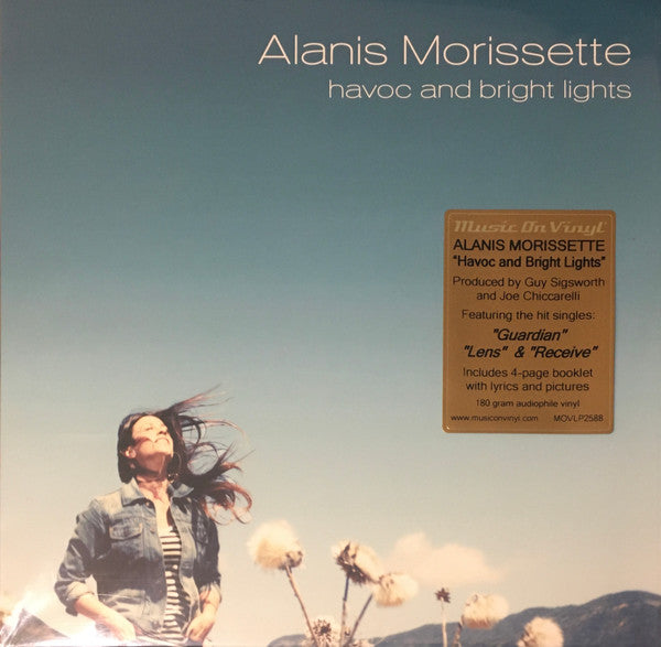 Alanis Morissette – Havoc And Bright Lights  ,  2 xLP, Limited Edition, Numbered, Gatefold , Clear [Crystal], Textured Sleeve, 180g