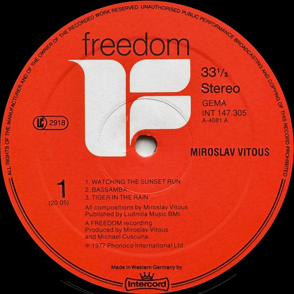 Miroslav Vitous – Miroslav