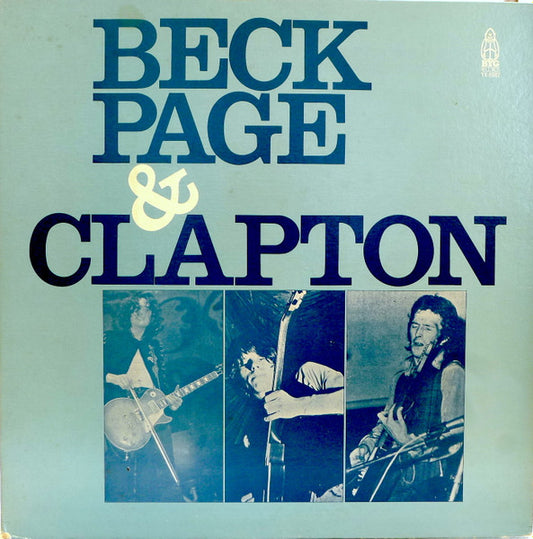 Beck*, Page*, Clapton* – Beck, Page & Clapton   , Gatefold , JAPAN , fara OBI