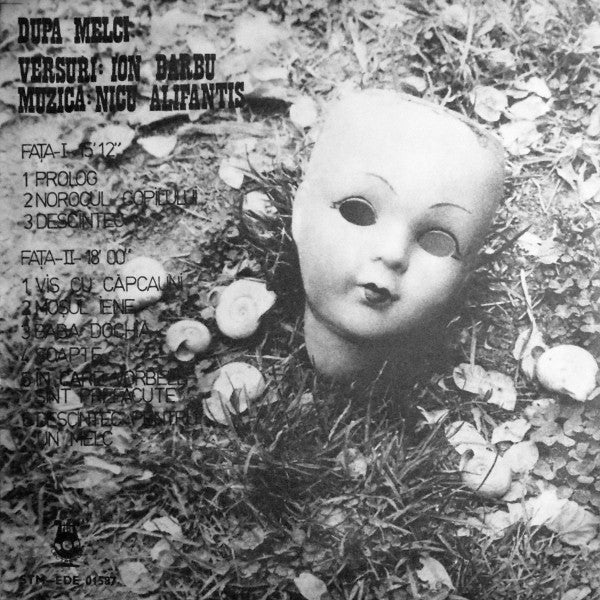 Nicu Alifantis – După Melci, Foldout Sleeve