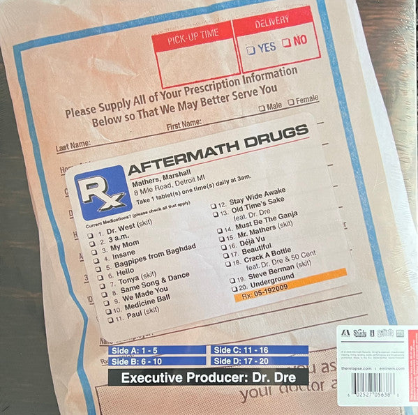 Eminem – Relapse    , 2LP , Gatefold