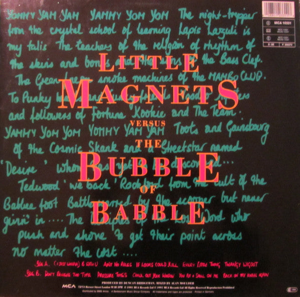 Transvision Vamp – Little Magnets Versus The Bubble Of Babble