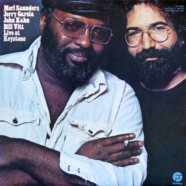 Merl Saunders, Jerry Garcia, John Kahn, Bill Vitt ‎– Live At Keystone   , 2LP , Gatefold