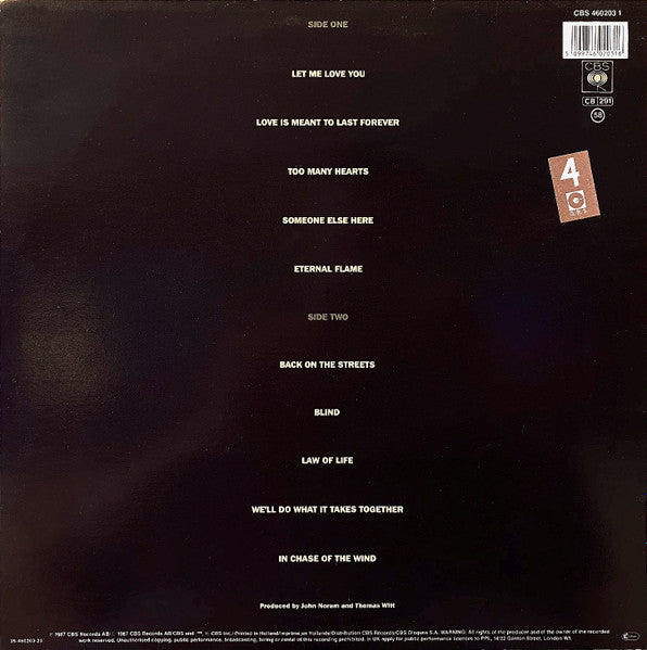 John Norum – Total Control, 1st Press