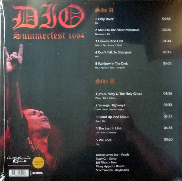 Dio – Summerfest 1994: Live Radio Broadcast