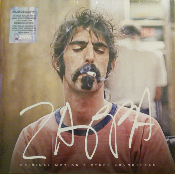 Frank Zappa – Zappa (Original Motion Picture Soundtrack)    2LP , Gatefold , clear vinyl