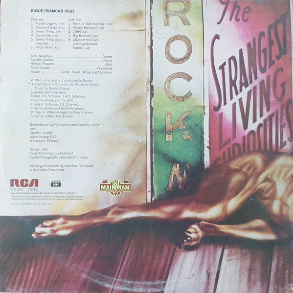 Bowie* – Diamond Dogs       , Gatefold