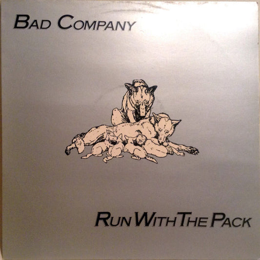 Bad Company  – Run With The Pack   ,  Gatefold