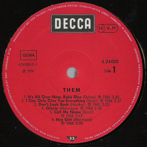 Them  Featuring Van Morrison – Them Featuring Van Morrison
