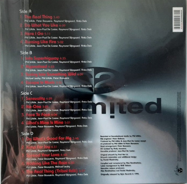2 Unlimited – Real Things, 2xLP