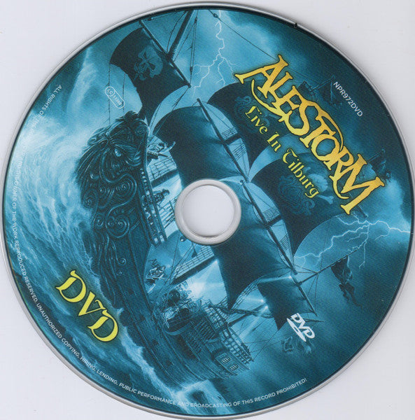 Alestorm – Live In Tilburg   , CD + DVD + Blue ray