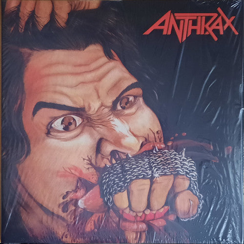 Anthrax – Fistful Of Metal   ,  Limited Edition, Red & Black Splatter