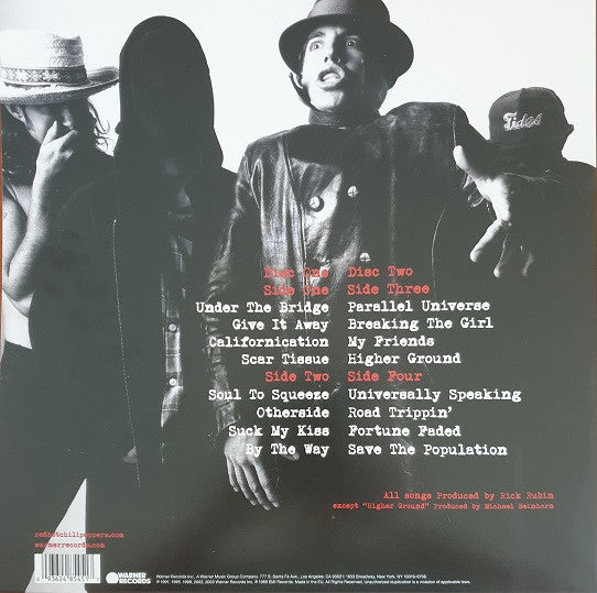 Red Hot Chili Peppers – Greatest Hits  ,  2LP , Gatefold