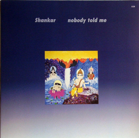 Shankar ‎– Nobody Told Me      ECM edition