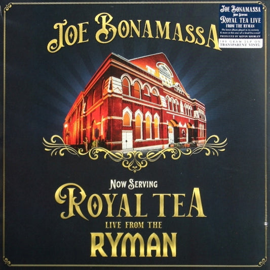 Joe Bonamassa – Now Serving: Royal Tea Live From The Ryman  ,  2 LP , Gatefold , Transparent, 180 Gram
