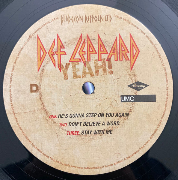 Def Leppard – Yeah!   2LP , Gatefold   ,  Limited Edition