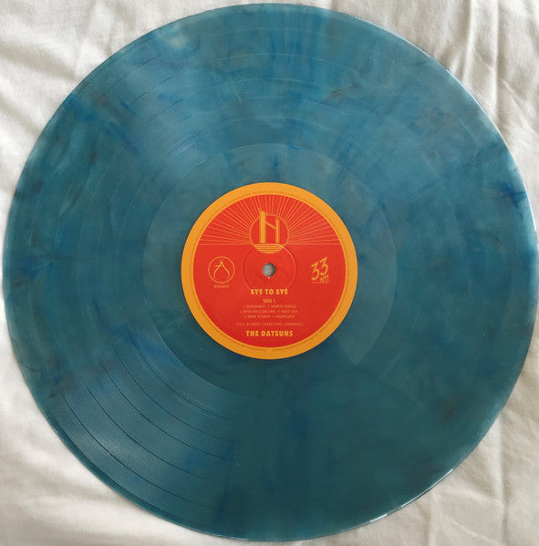 The Datsuns – Eye To Eye, Blue Splatter Transparent
