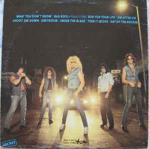 Twisted Sister ‎– Under The Blade