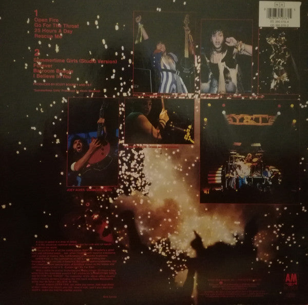 Y & T ‎– Open Fire