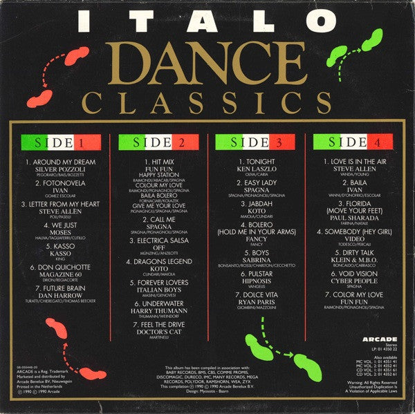 Italo Dance Classics    ,  2LP