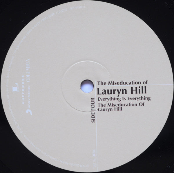 Lauryn Hill – The Miseducation Of Lauryn Hill   ,  2 LP