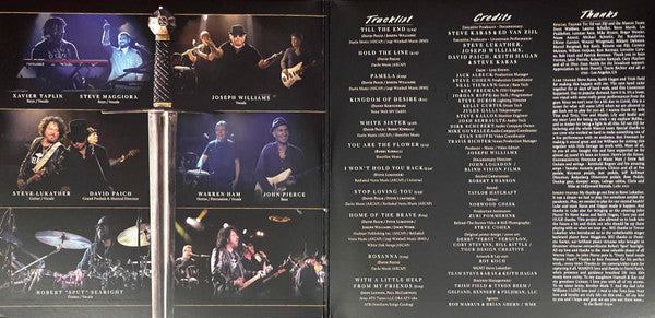 Toto – With A Little Help From My Friends  ,  2LP , Gatefold , Transparent, 180g