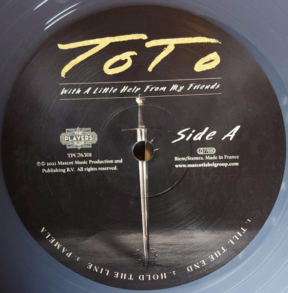 Toto – With A Little Help From My Friends  ,  2LP , Gatefold , Transparent, 180g